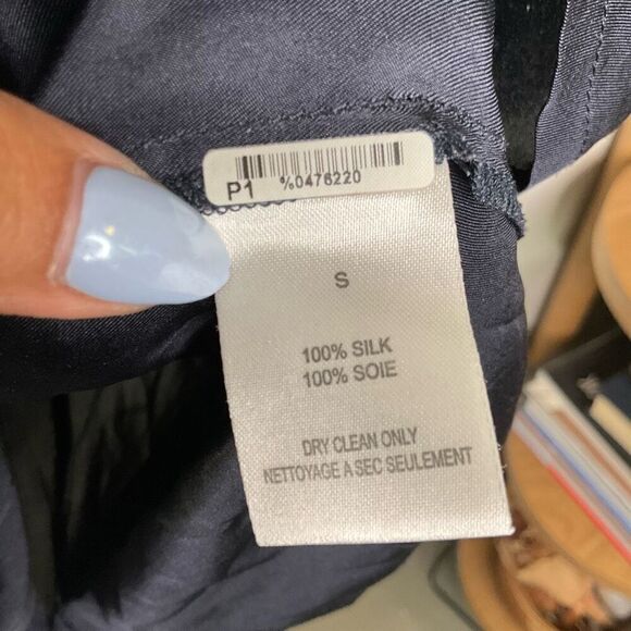 Brochu Walker Neck Tie Front Blouse - Picture 6 of 8